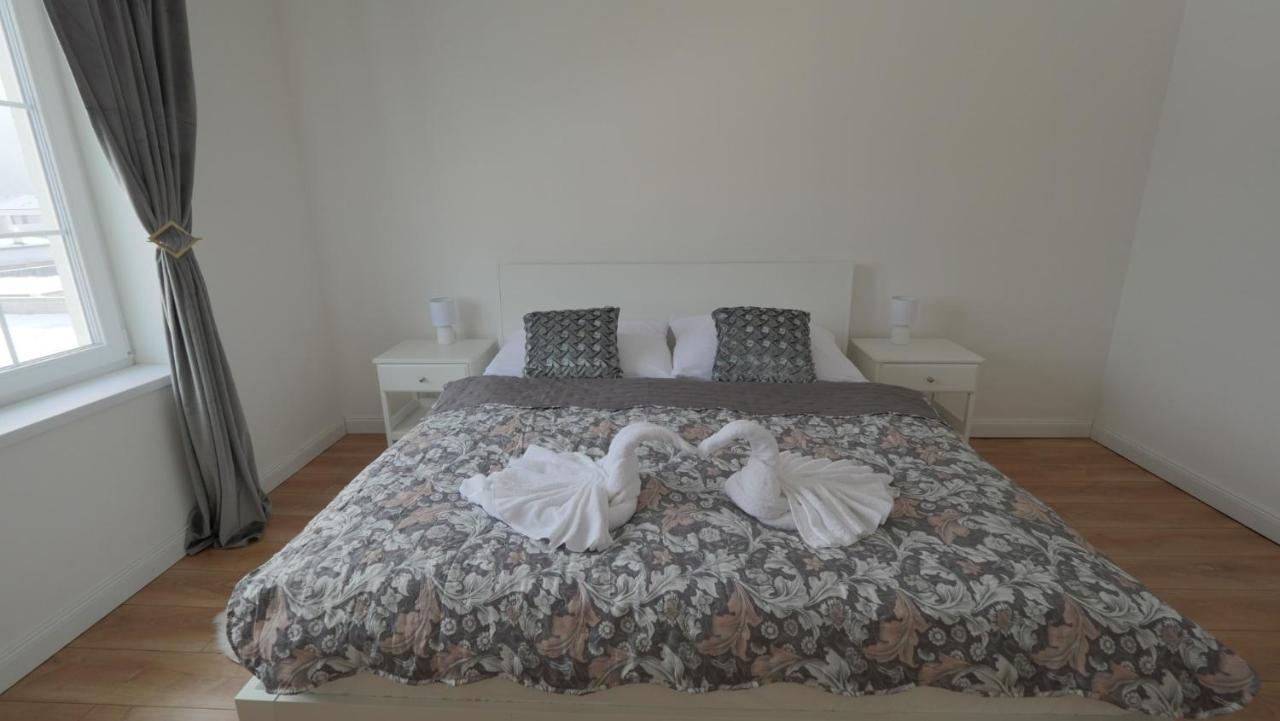 فيلا Liptovský Mikulášفي Apartmanovy Dom S Virivkou, Pod Secnom, Liptovsky Jan المظهر الخارجي الصورة